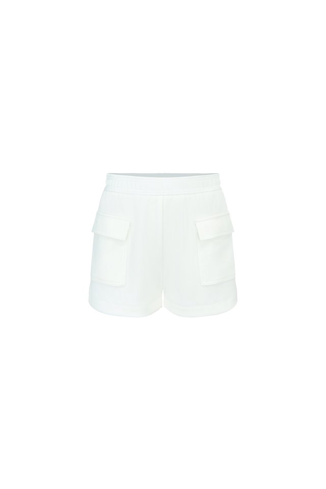 PATCHED POCKETS SHORTS 