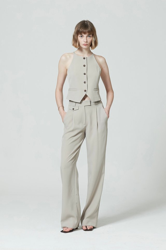 [PERFECT PAIRING] VEST & PANTS SET 