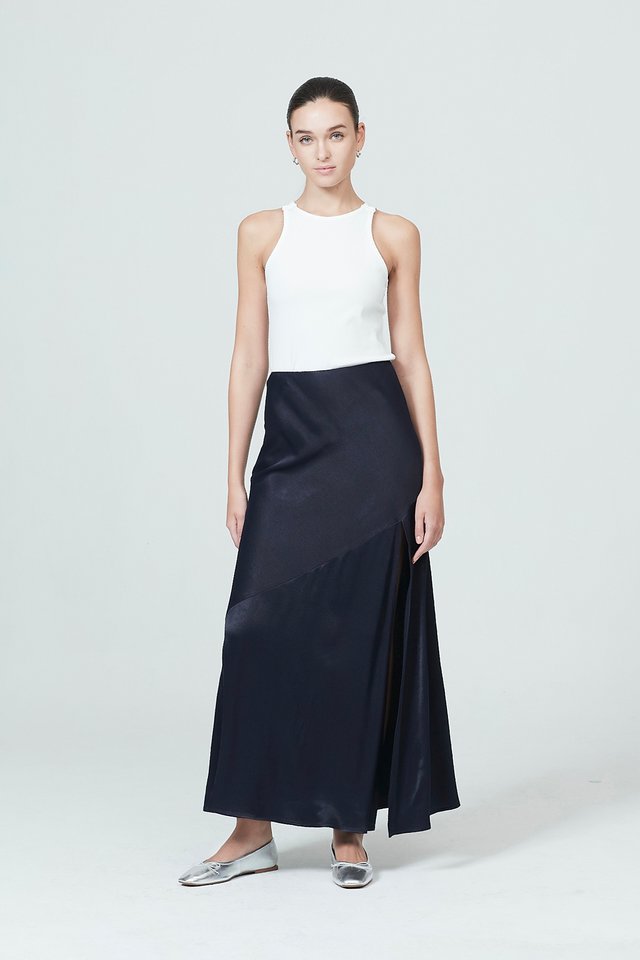 MAXI SKIRT WITH SLIT
