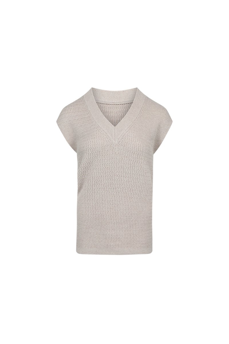 RELAXED KNIT VEST | GG