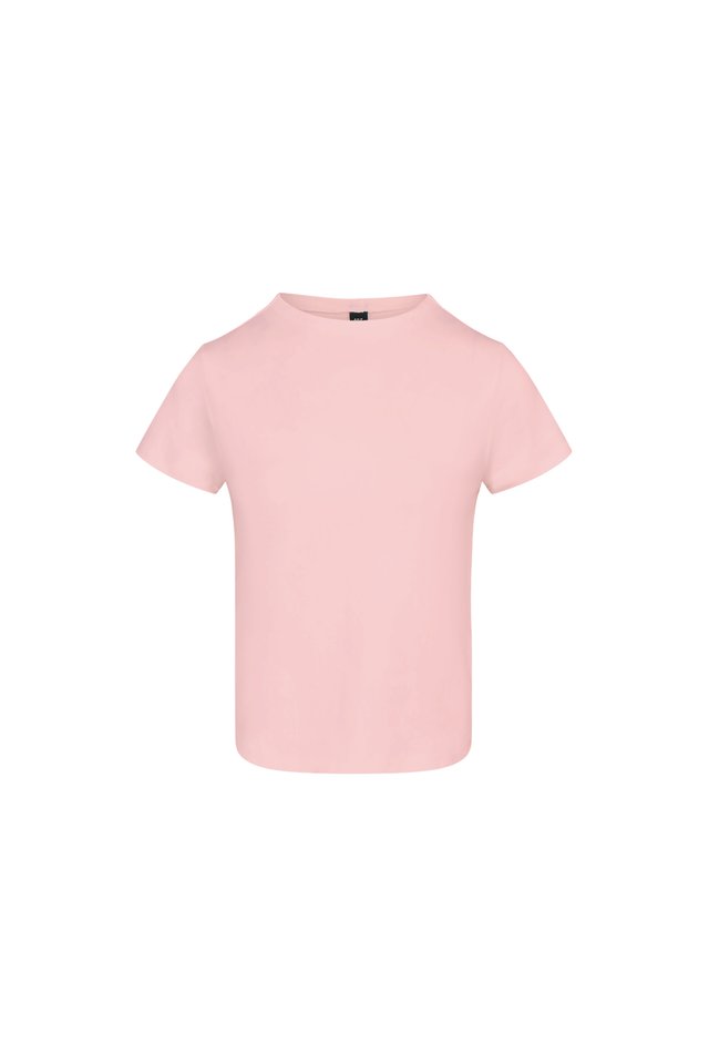 FUNNEL NECK JERSEY T-SHIRT 