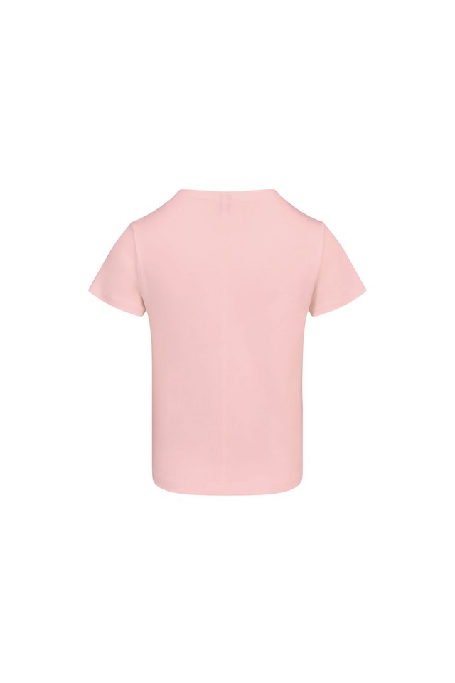 FUNNEL NECK JERSEY T-SHIRT 