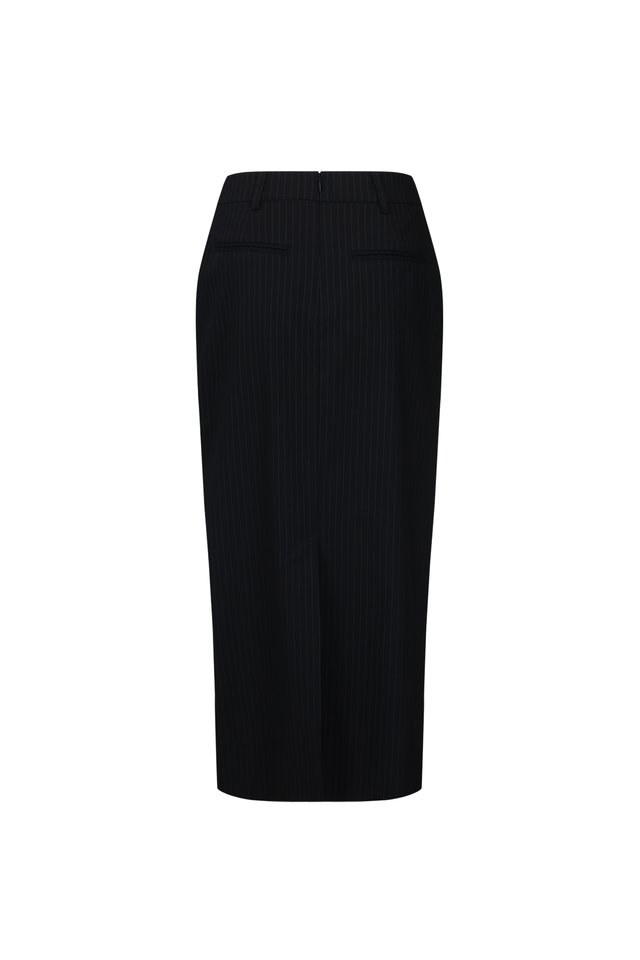 TAILORED MIDI SKIRT