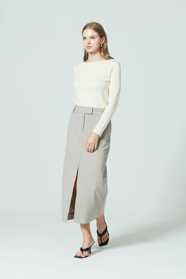 TAILORED STRAIGHT SKIRT