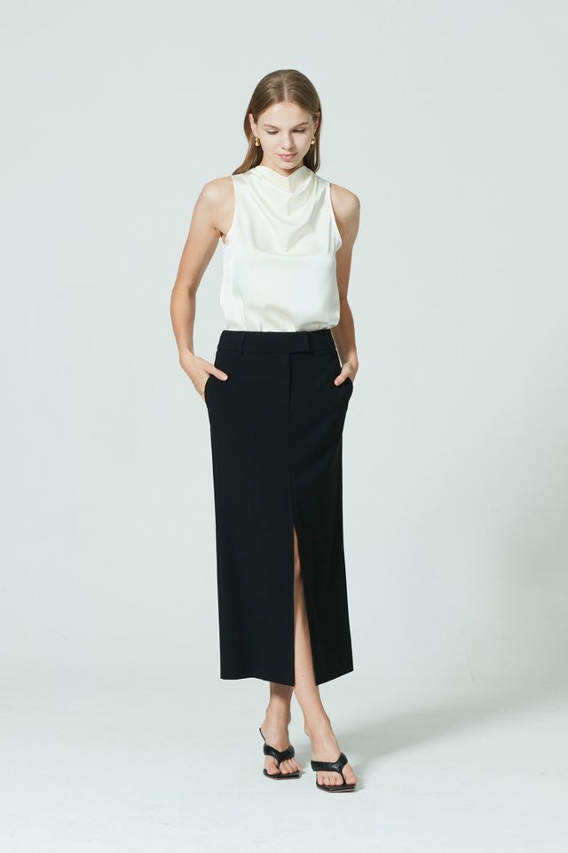 TAILORED STRAIGHT SKIRT