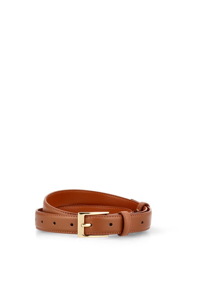 METAL BUCKLE LEATHER BELT