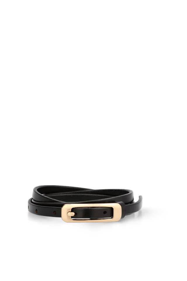 THIN LEATHER BELT 