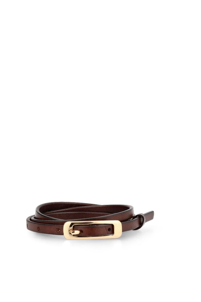 THIN LEATHER BELT