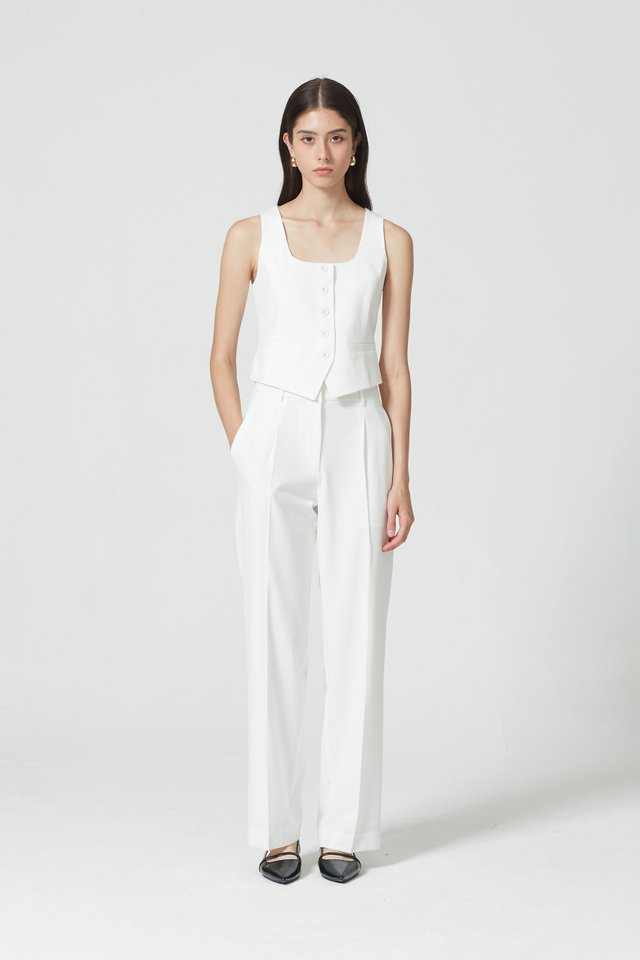 STRAIGHT TAILORED PANTS