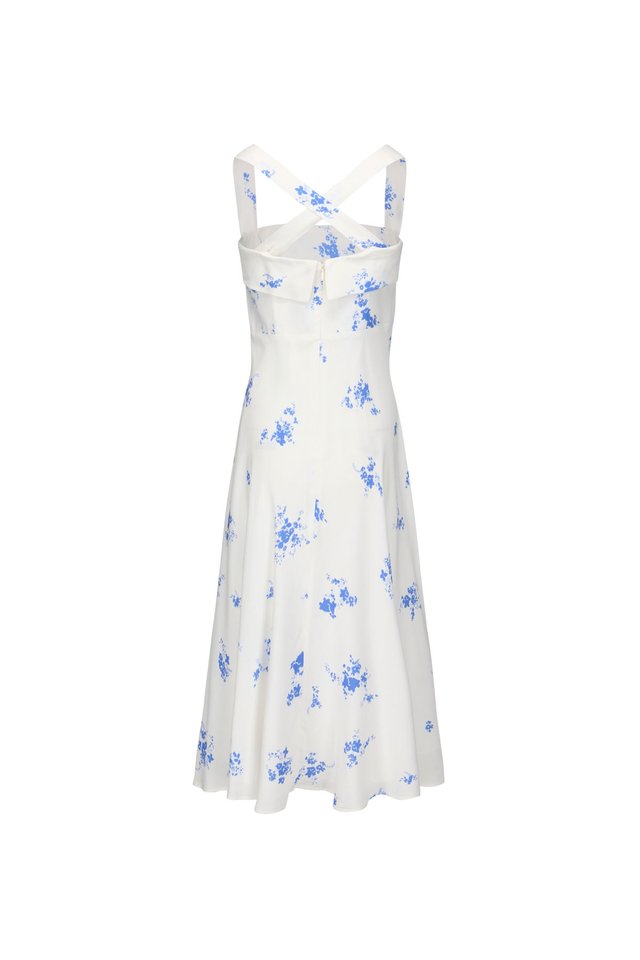 DISTY FLORAL MIDI DRESS