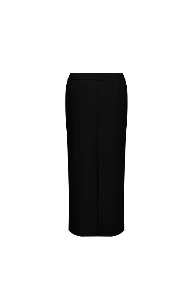 SWEAT PANEL MIDI SKIRT