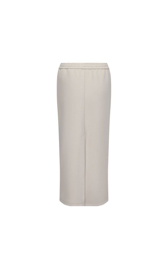 SWEAT PANEL MIDI SKIRT