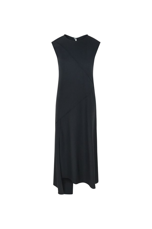 ASYMMETRIC PANELLED DRESS