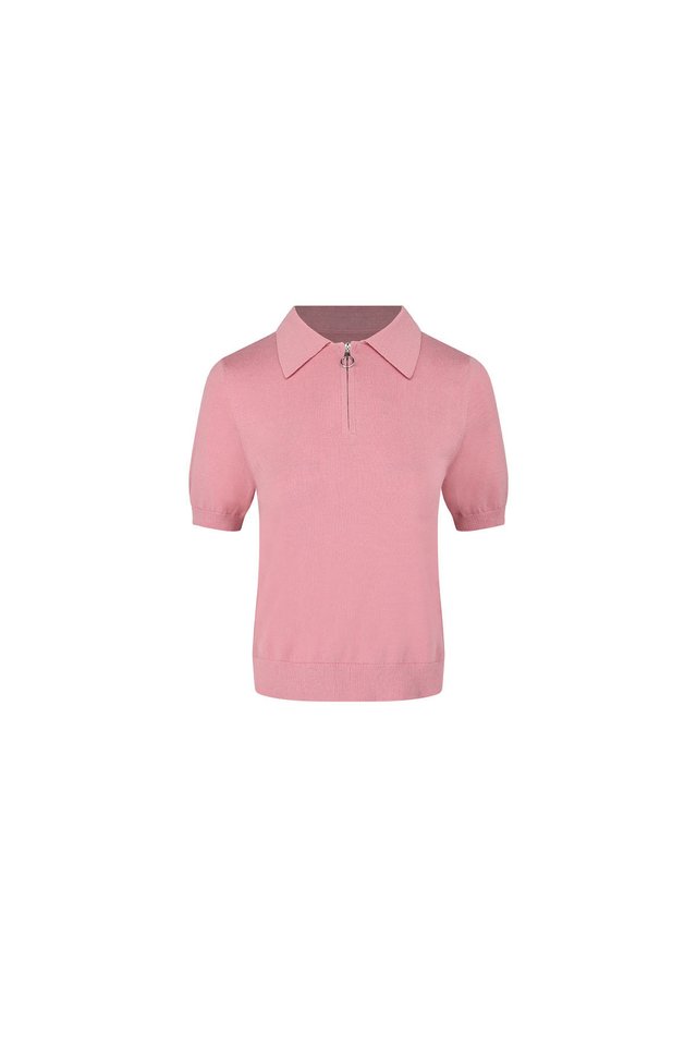 SHORT SLEEVE KNIT POLO SHIRT