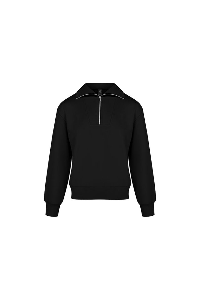 HALF ZIP SWEAT SHIRT