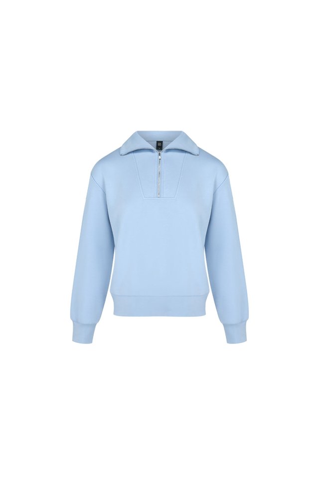 HALF ZIP SWEAT SHIRT