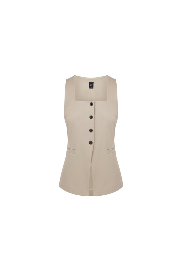 SQUARE NECK VEST TOP