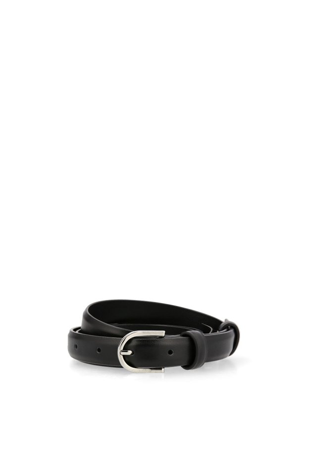 PIN BUCKLE LEATHER BELT