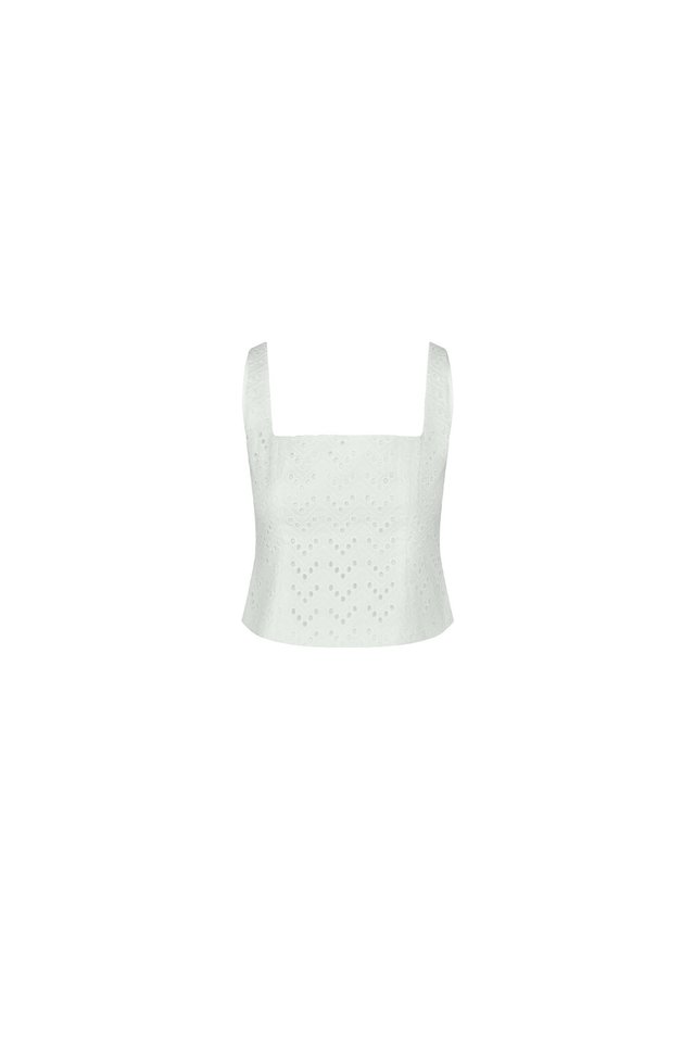 BRODERIE TANK TOP