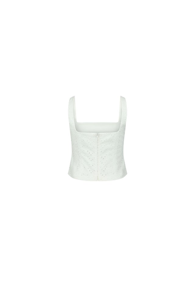 BRODERIE TANK TOP