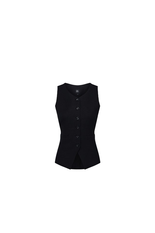 BUTTON FRONT WAISTCOAT