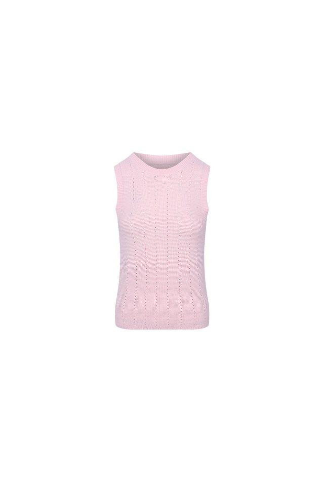 POINTELLE KNIT TOP