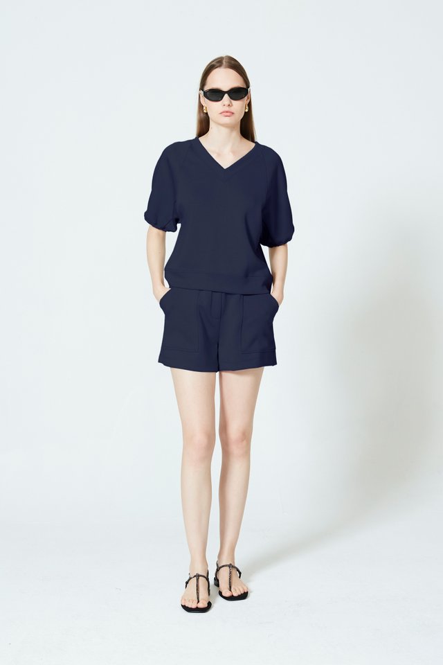 BALLOON SLEEVE SWEAT TOP