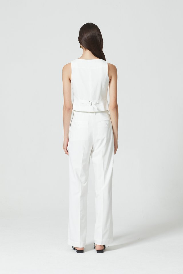 [PERFECT PAIRING] TAILORED VEST & PANTS SET