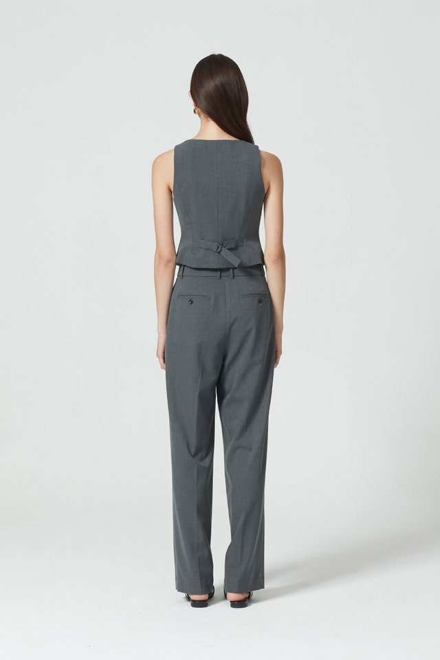 [PERFECT PAIRING] TAILORED VEST & PANTS SET