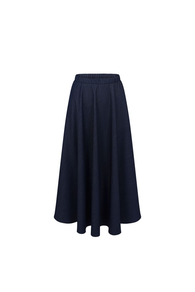 ELASTICATED FLARE SKIRT