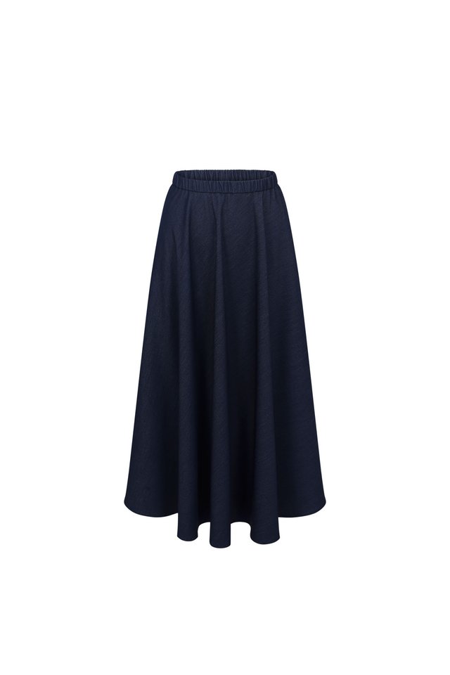 ELASTICATED FLARE SKIRT