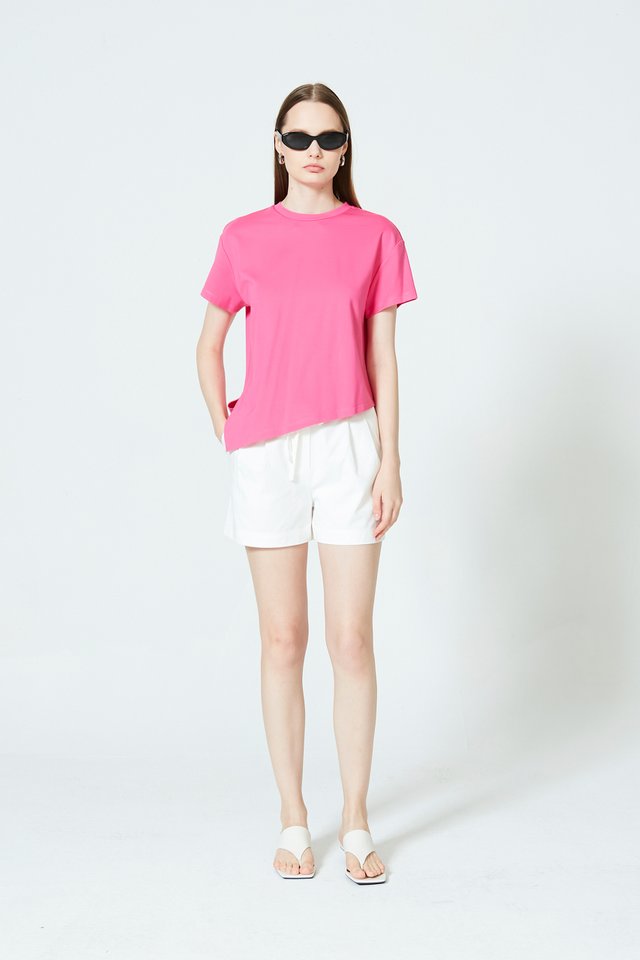 ANGULAR HEM T-SHIRT