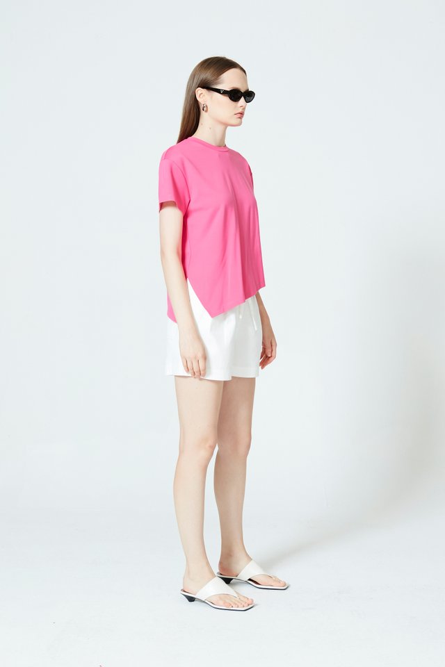 ANGULAR HEM T-SHIRT