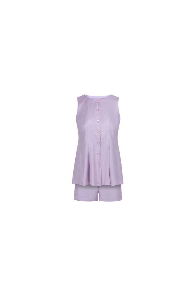 [PERFECT PAIRING] TAILORED SHORTS SET