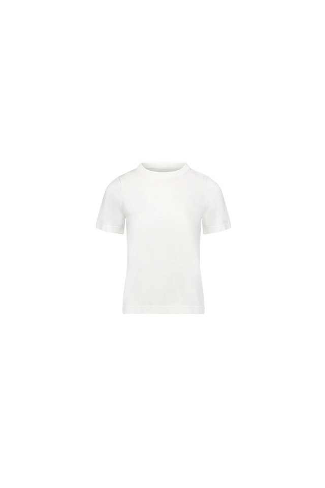 SHORT SLEEVE KNIT TOP