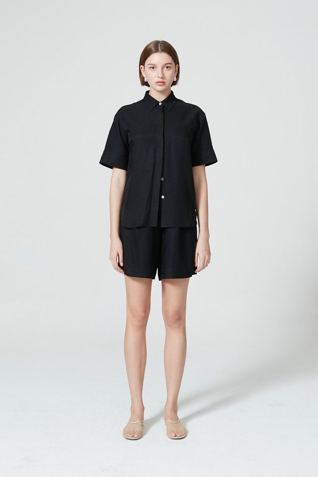 [PERFECT PAIRING] BOXY SHIRT & SHORTS SET