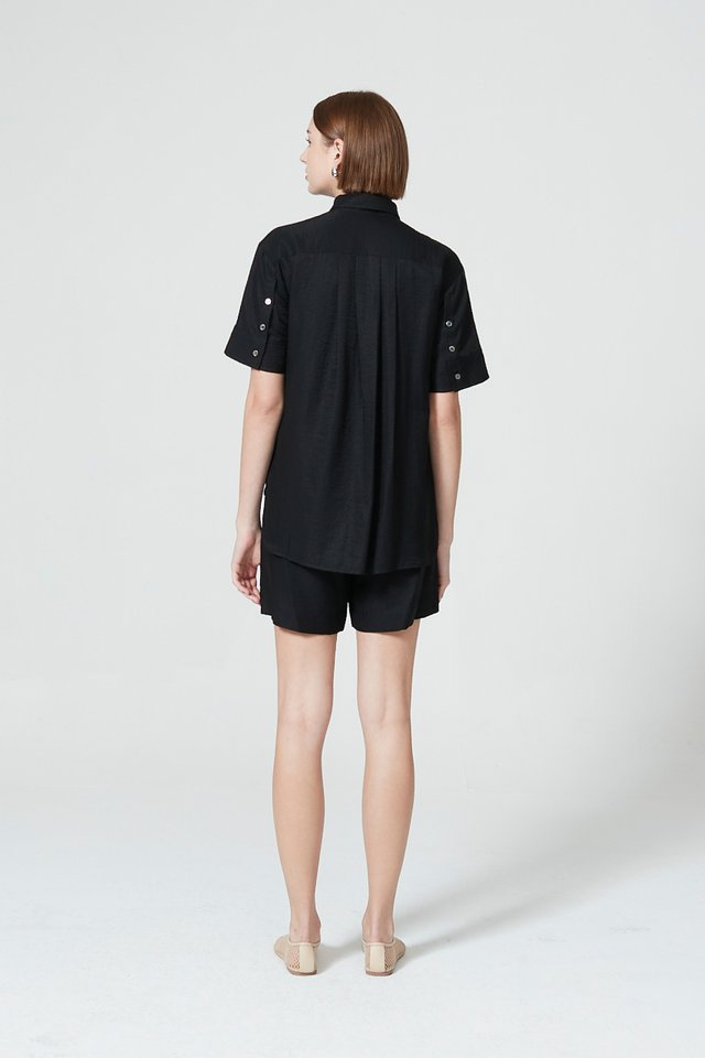[PERFECT PAIRING] BOXY SHIRT & SHORTS SET