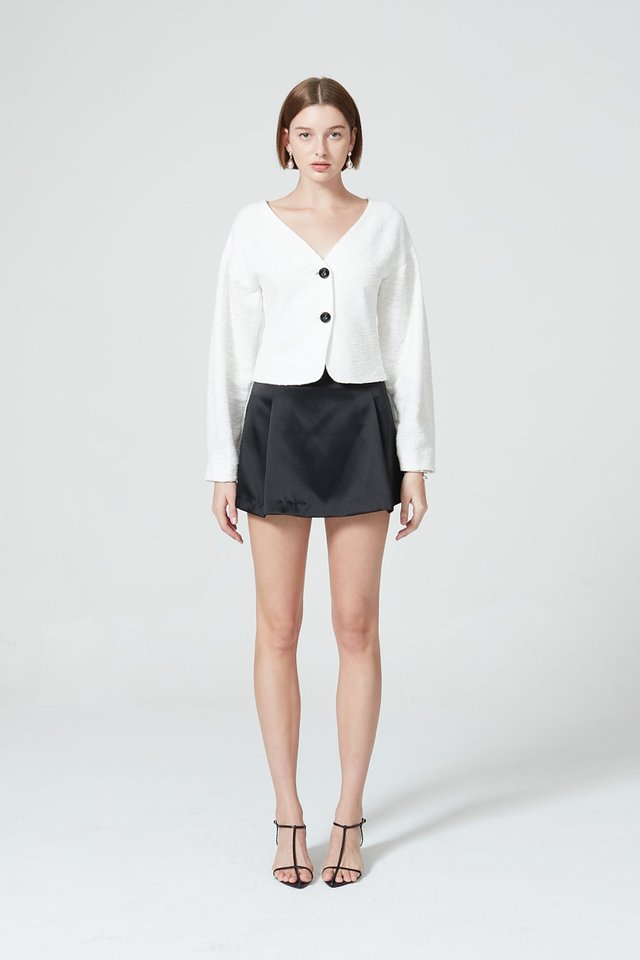 CROPPED TEXTURED JACKET