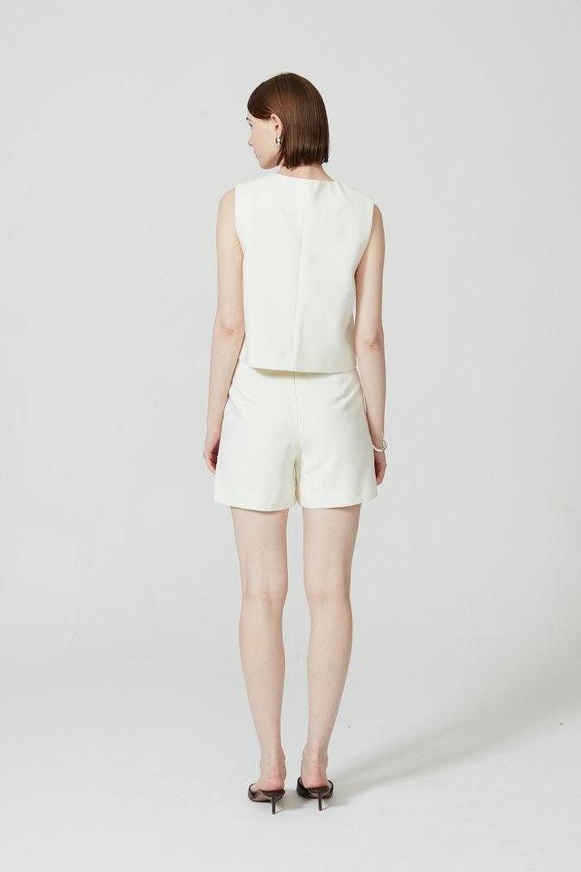 [PERFECT PAIRING] TWEED SHORTS SET
