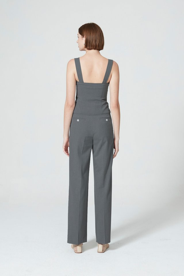 [PERFECT PAIRING] BUSTIER TOP & PANTS SET