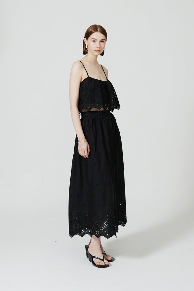 BRODERIE CAMI TOP