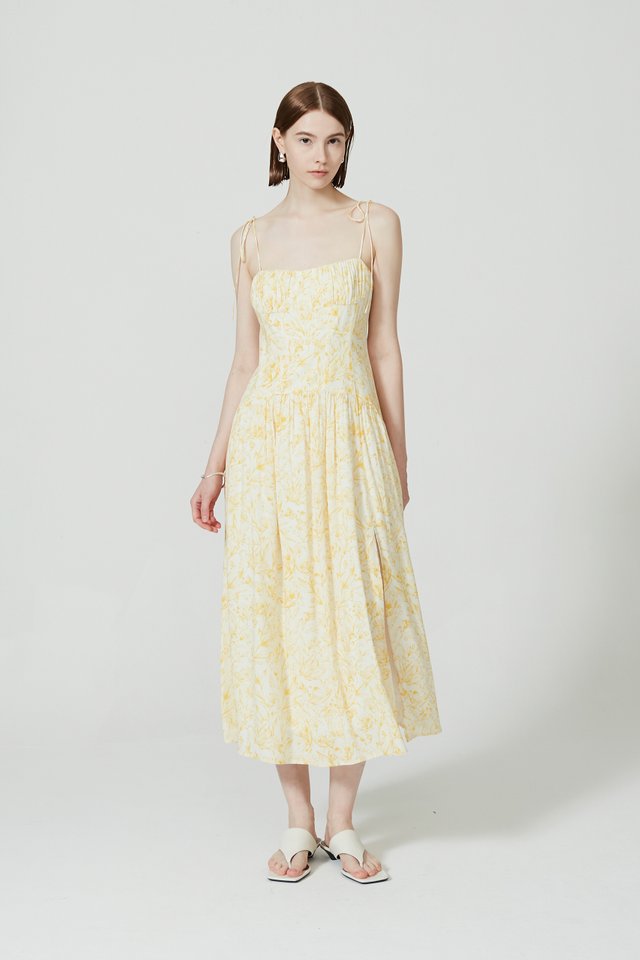 FLORAL CORSET DRESS