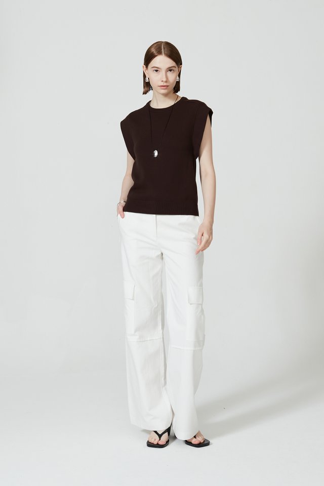 WIDE LEG CARGO PANTS