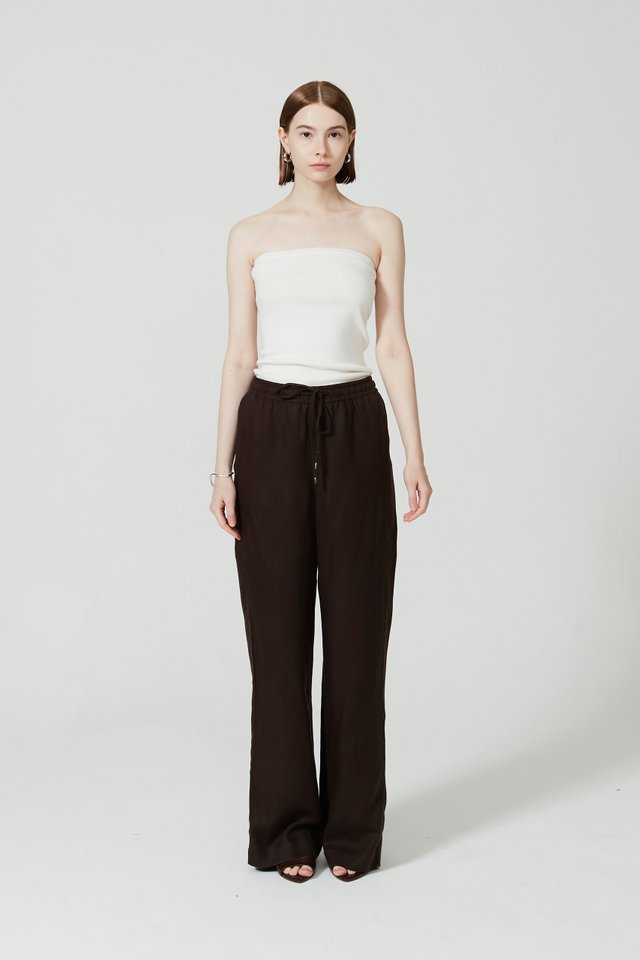 KNITTED TUBE TOP