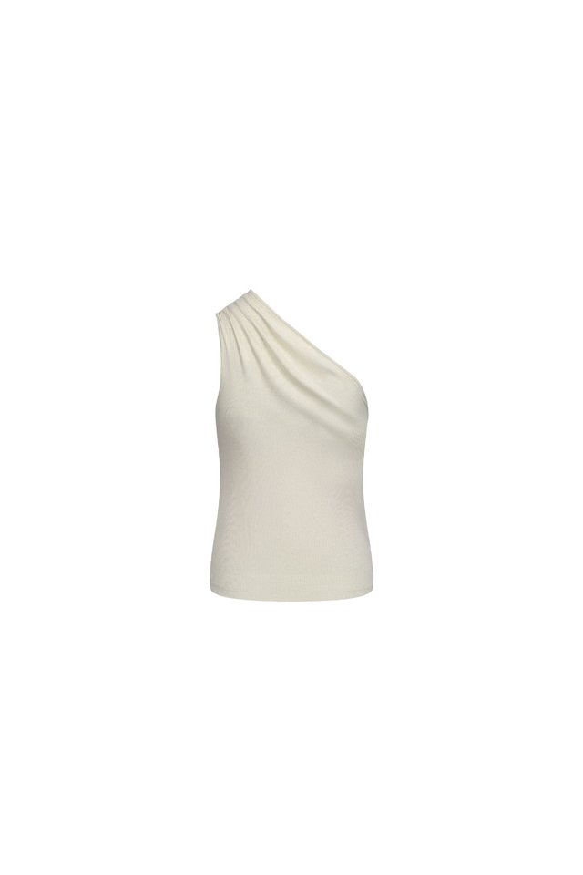 LUREX ONE SHOULDER TOP