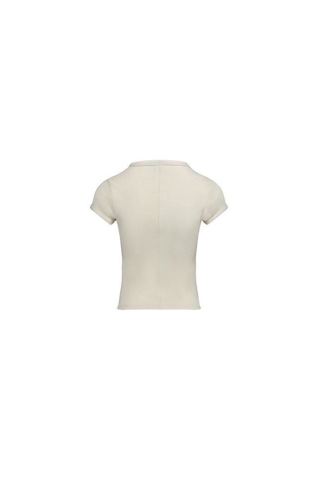 LUREX SHORT SLEEVE TOP