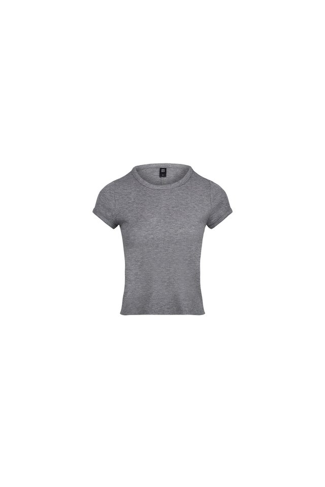 LUREX SHORT SLEEVE TOP