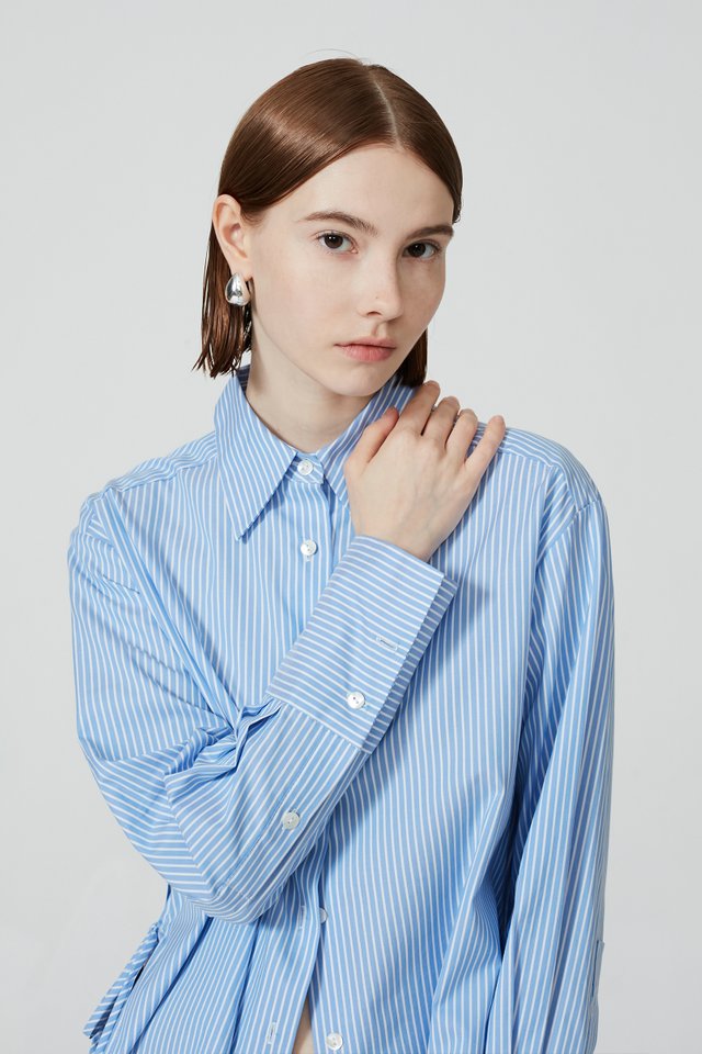 COTTON STRIPED SHIRT