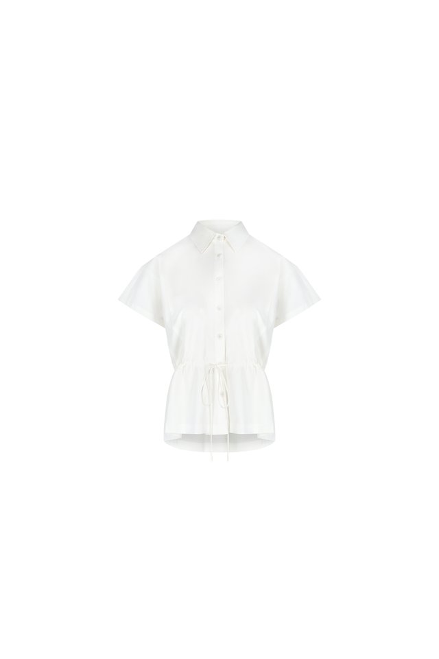 DRAWSTRING DETAIL SHIRT