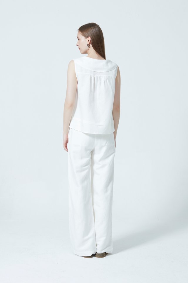 [PERFECT PAIRING] LINEN VEST & PANTS SET